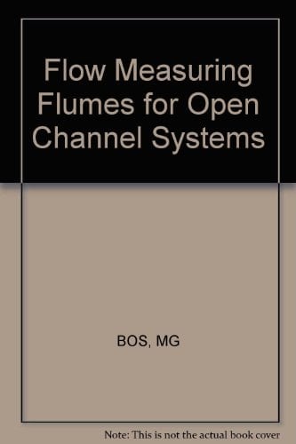 Flow measuring flumes for open channel systems