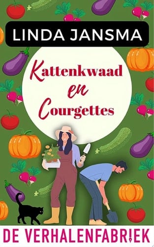 Kattenkwaad & courgettes Soms bloeit er iets onverwachts, precies daar waar je het niet gepland had