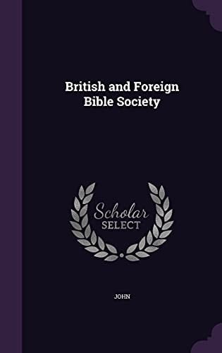 British and Foreign Bible Society