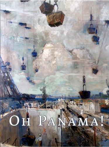 Oh Panama! Jonas Lie Paints the Panama Canal