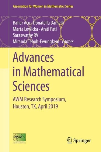 Advances in Mathematical Sciences AWM Research Symposium, Houston, TX, April 2019