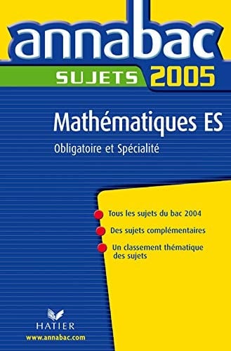 Mathématiques ES Sujets
