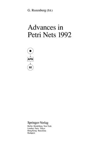 Advances in Petri Nets, 1992
