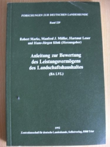 Neues Schrifttum zur deutschen Landeskunde Berichtsjahr 1977
