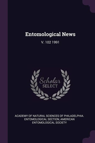 Entomological News V. 102 1991