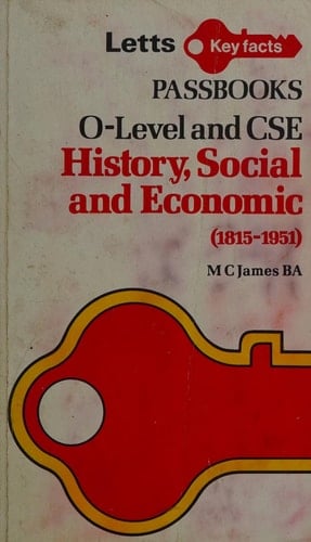 History Social and Economic (1815-1951)