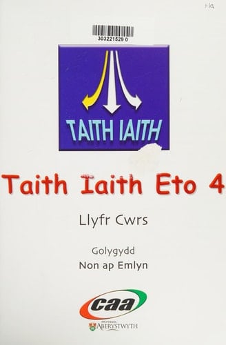 Taith iaith eto Llyfr cwrs