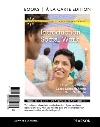 Introduction to Social Work (Books a la Carte)