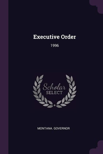 Executive Order 1996