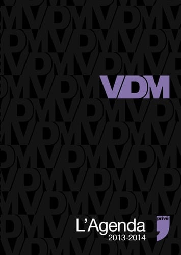 L'Agenda VDM 2013-2014