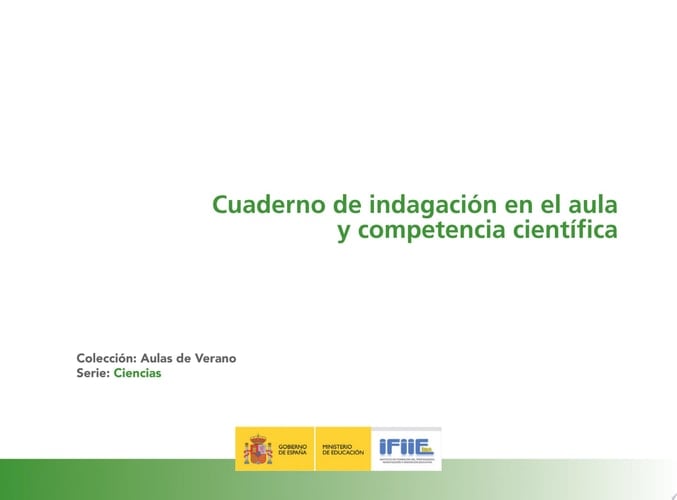 Cuaderno de indagación en el aula y competencia científica