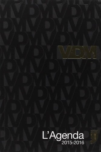 L'agenda VDM 2015-2016
