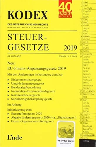Steuergesetze 2019
