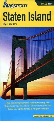Hagstrom Staten Island, NY Pocket Map