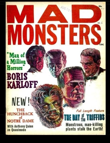 Mad Monsters #6 (B&W) 1963 Horror Comic