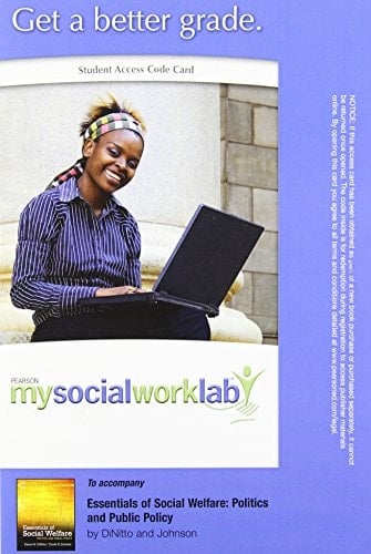 MySocialWorkLab -- Standalone Access Card -- for Essentials of Social Welfare: Politics and Public Policy