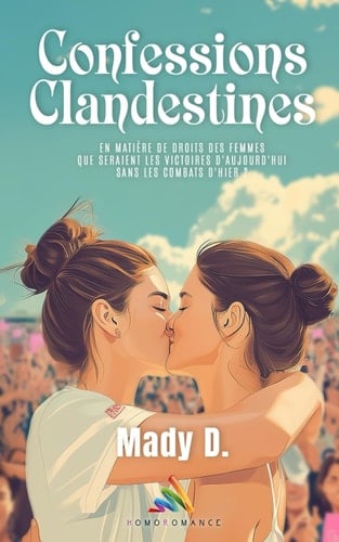 Confessions clandestines: Livre lesbien, roman lesbien, féminisme (French Edition)
