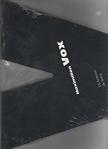 Maximilien Vox un homme de lettre : Bibliothèque des arts graphiques, Paris