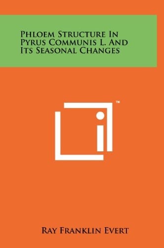 Phloem Structure in Pyrus Communis L. and Its Seasonal Changes