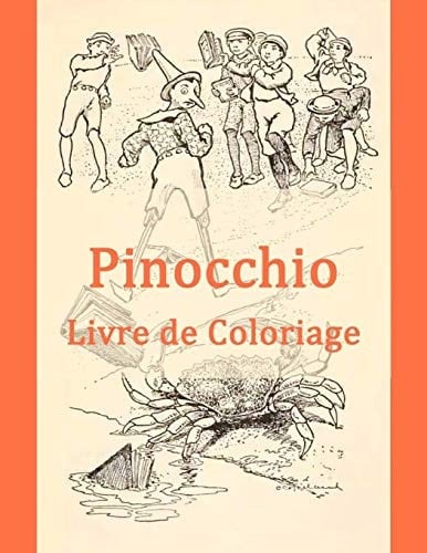 Pinocchio Livre de Coloriage