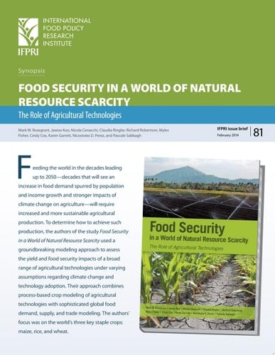 SYNOPSIS of FOOD SECURITY IN A WORLD OF NATURAL RESOURCE SCARCITY The Role of Agricultural Technologies