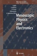 Mesoscopic Physics and Electronics