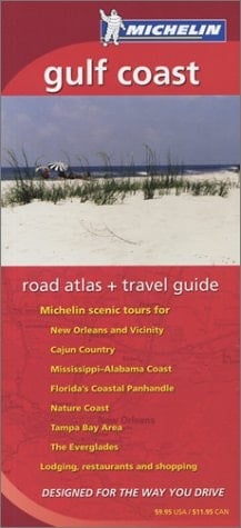 Michelin Gulf Coast Regional Atlas & Travel Guide
