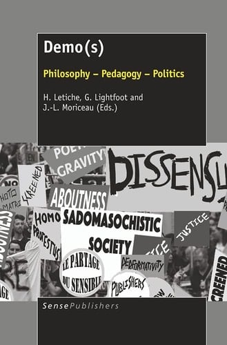 Demo(s) Philosophy-pedagogy-politics