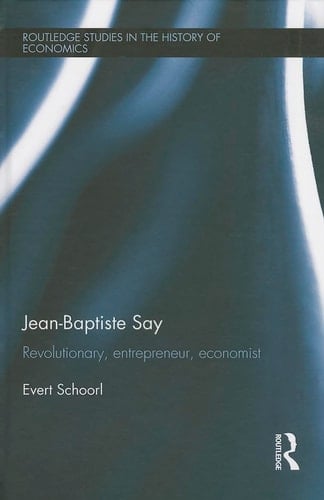 JEAN-BAPTISTE SAY REVOLUTIONARY, ENTRE