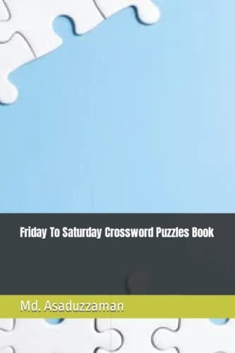 Friday To Saturday Crossword Puzzles Book