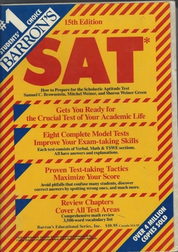 How to Prepare for the Scholastic Aptitude Test, SAT