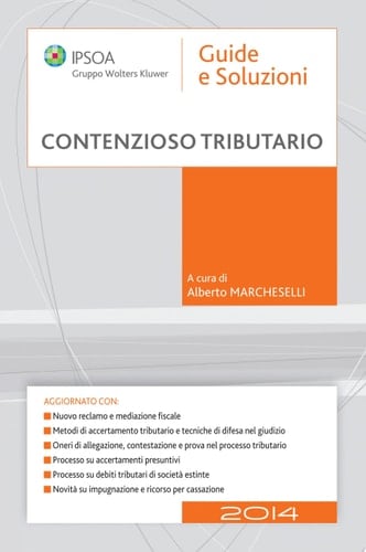 Contenzioso tributario - 2014