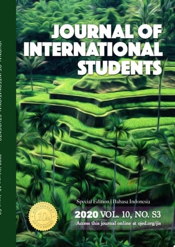 Journal of International Students Vol 10 No S3 (2020): Special Edition | Bahasa Indonesia