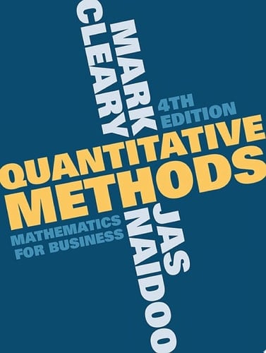 Quantitative Methods Mathematics for Business