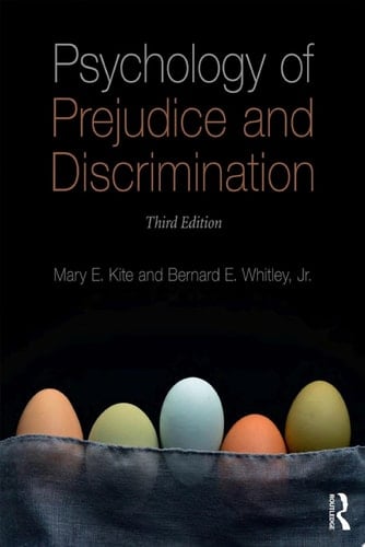 Psychology of Prejudice and Discrimination 3rd Edition