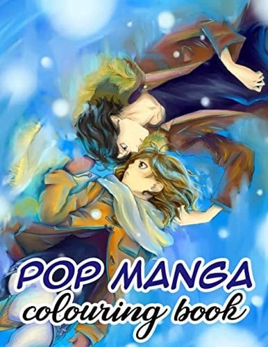 Pop Manga Colouring Book: Cute Manga, Anime Girls