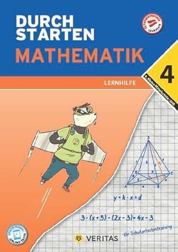 Durchstarten Mathematik 4. Klasse. Mittelschule/AHS / Autor: Markus Olf