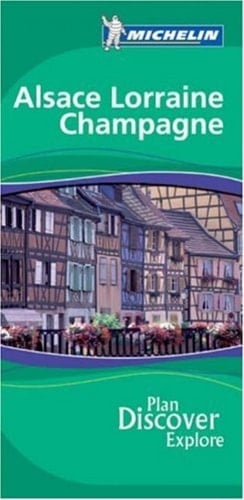 Michelin Green Guide Alsace Lorraine Champagne