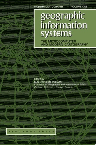Geographic Information Systems The Microcomputer and Modern Cartography