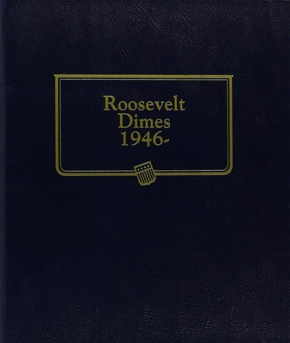 Whitman Classic Coin Album - Roosevelt Dimes Coin: 1946-2022