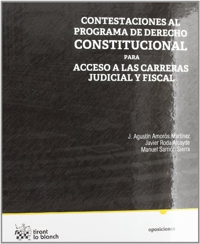 Contestaciones al programa de Derecho Constitucional para acceso a las carreras Judicial y Fiscal