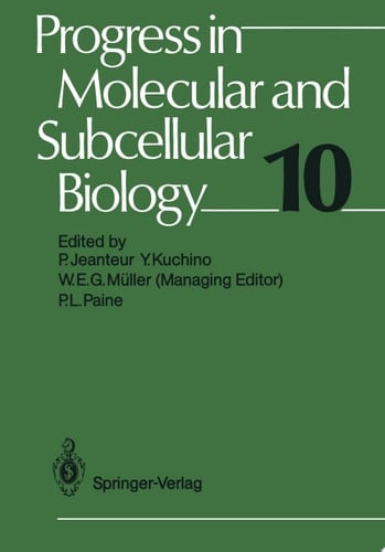 Progress in Molecular and Subcellular Biology