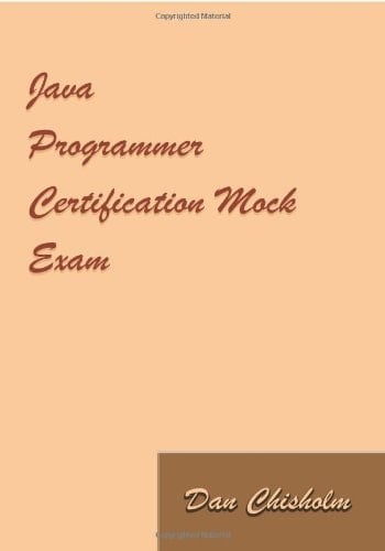 Java Programmer Certification Mock Exam