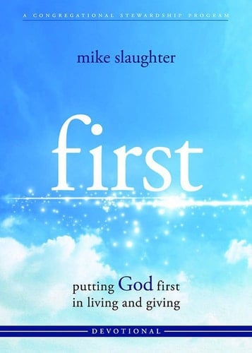 first - Devotional putting GOD first in living and giving