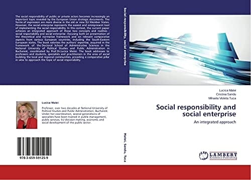 Social Responsibility and Social Enterprise An Integrated Approach