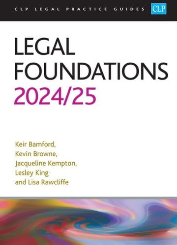 Legal Foundations2024/2025