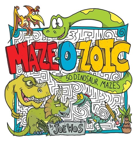 Maze-O-zoic 50 Dinosaur Mazes