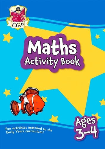 Maths Activity Book for Ages 3-4