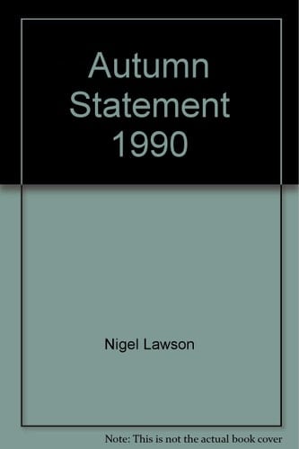 Autumn Statement, 1990