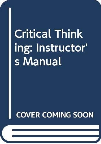 Critical Thinking in Medical-Surgical Settings A Case Study Approach